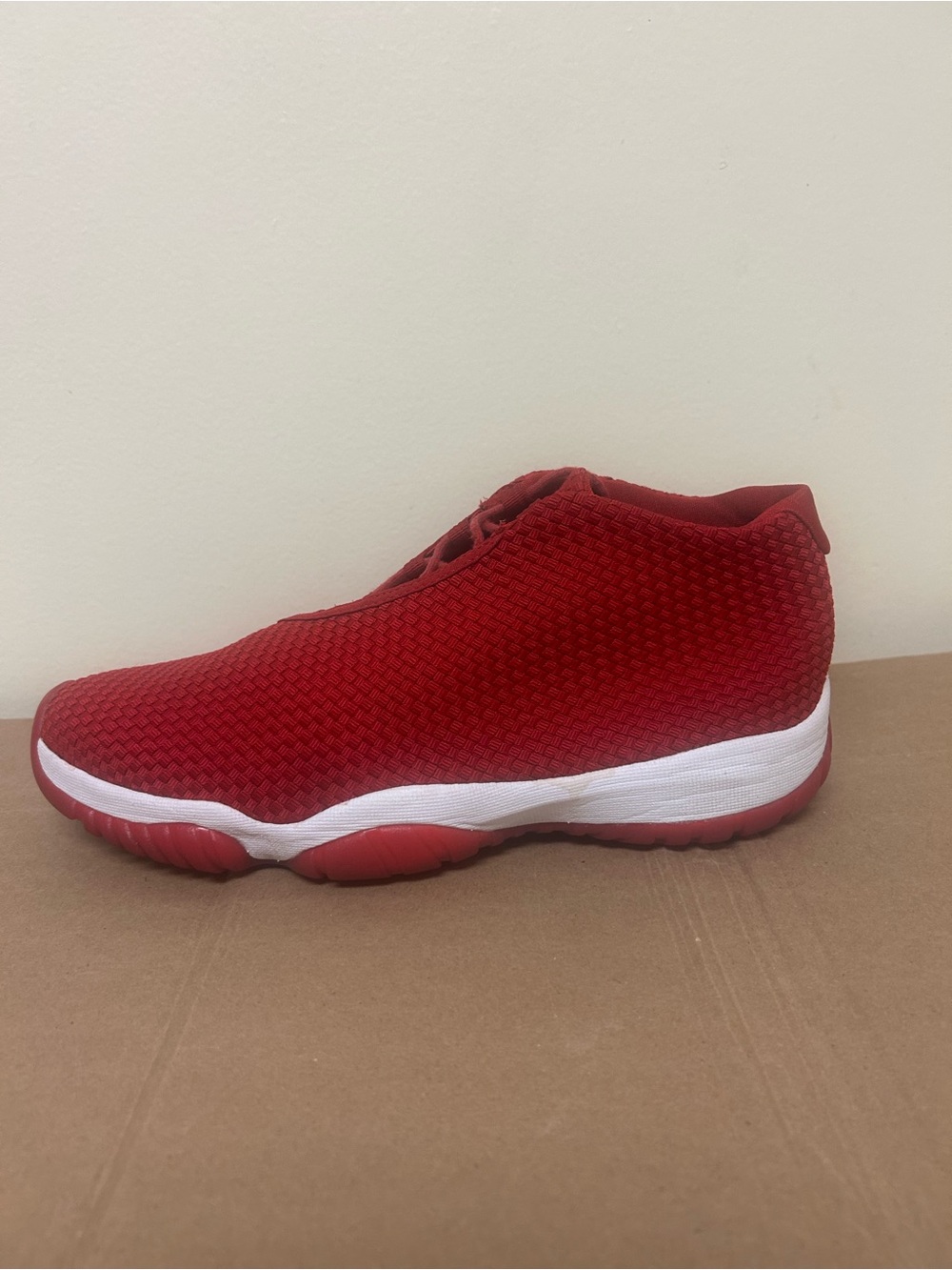 Air Jordan Gym Red Woven Future Sneakers - Picture 3 of 10